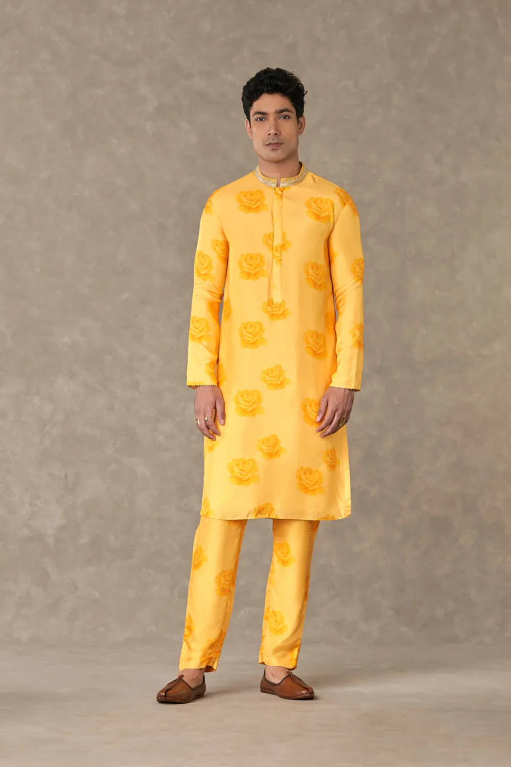 Yellow Gulaab Kurta Sets