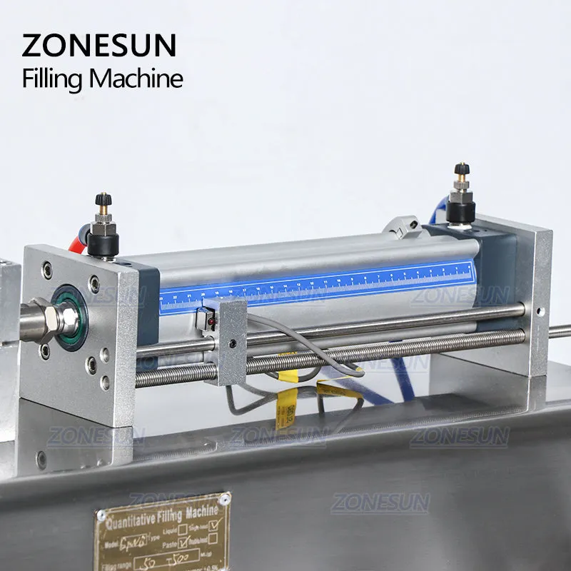 ZS-GTJ Mixing Filler Very Viscous Material Foods Packaging Equipment Bottle Filler Liquids Water Dosing Filling Machine