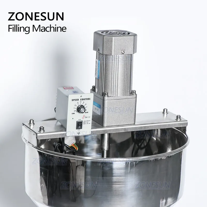 ZS-GTJ Mixing Filler Very Viscous Material Foods Packaging Equipment Bottle Filler Liquids Water Dosing Filling Machine